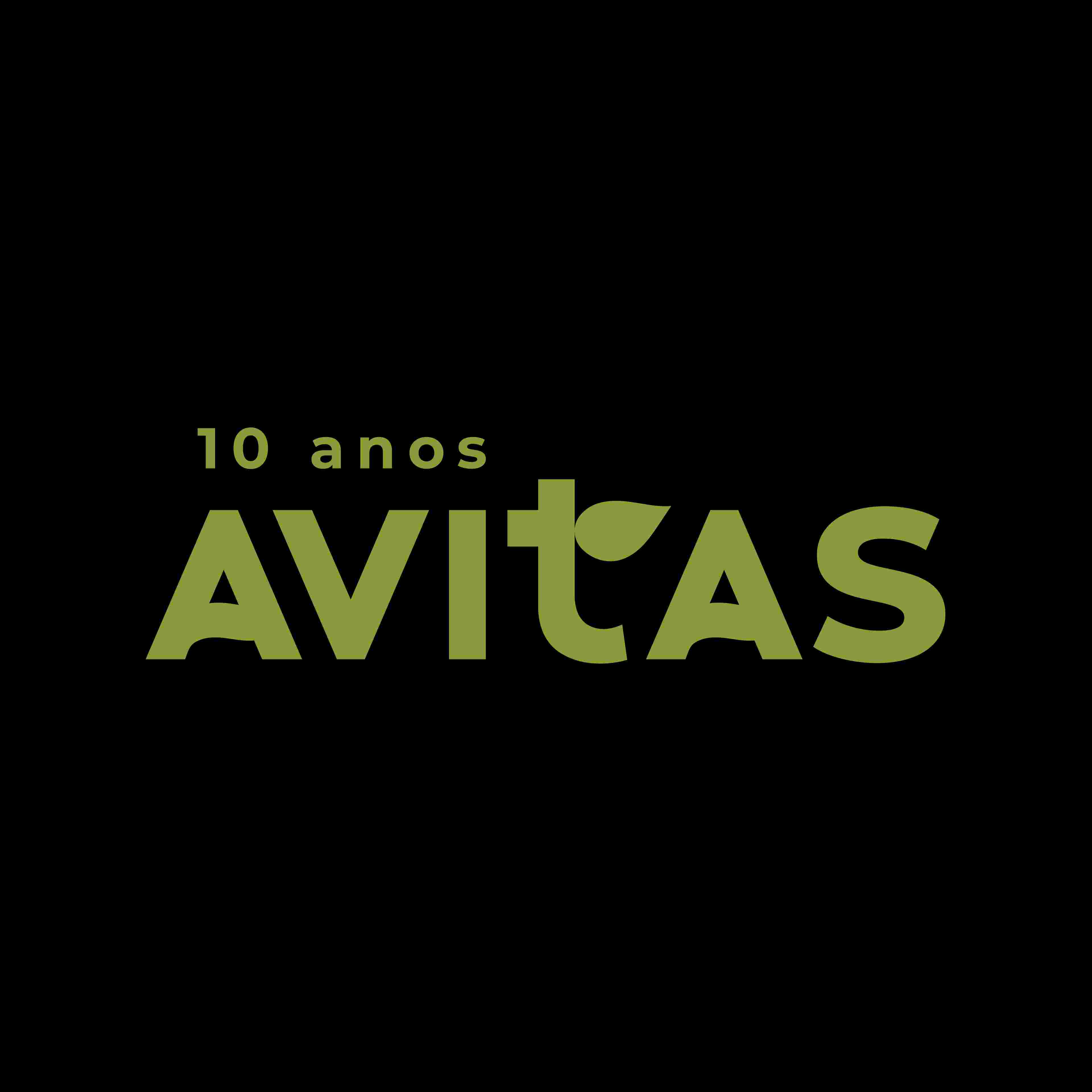 Logo Avitas 10 Anos